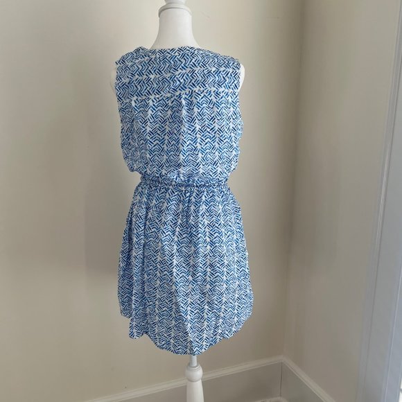 Gap XS Petite blue and white dress - Picture 8 of 9